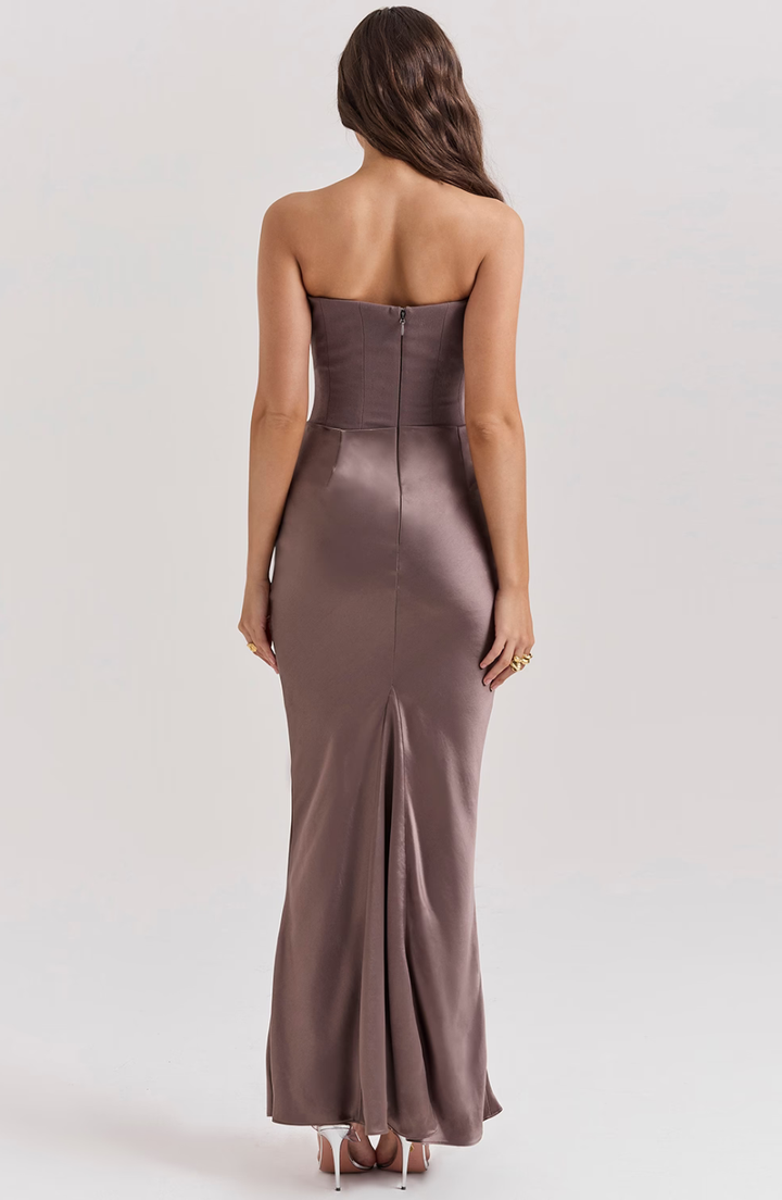 Cora | Bandeau Maxi Dress