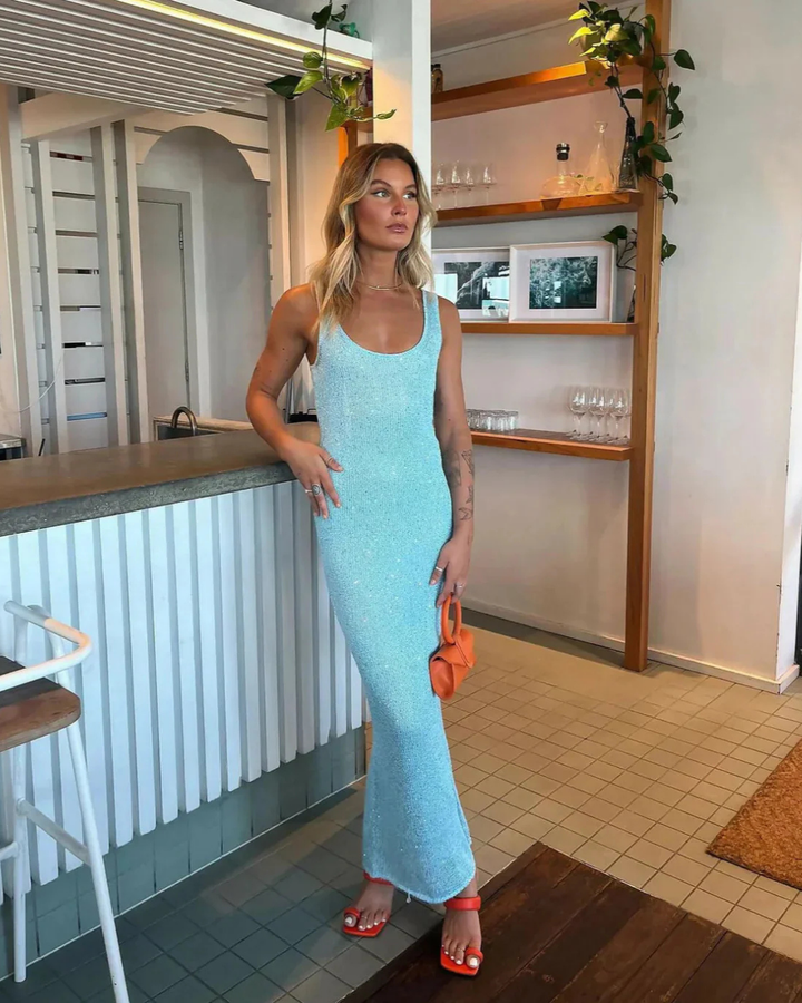 Lucia | Sleeveless Maxi Dress