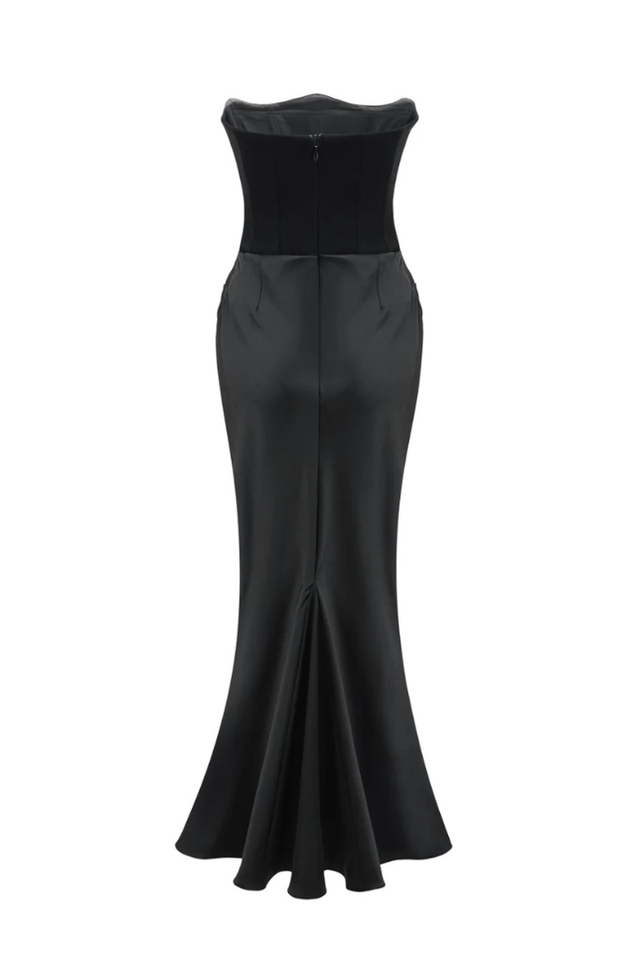 Lumi | Sculpted Corset Maxi Dress