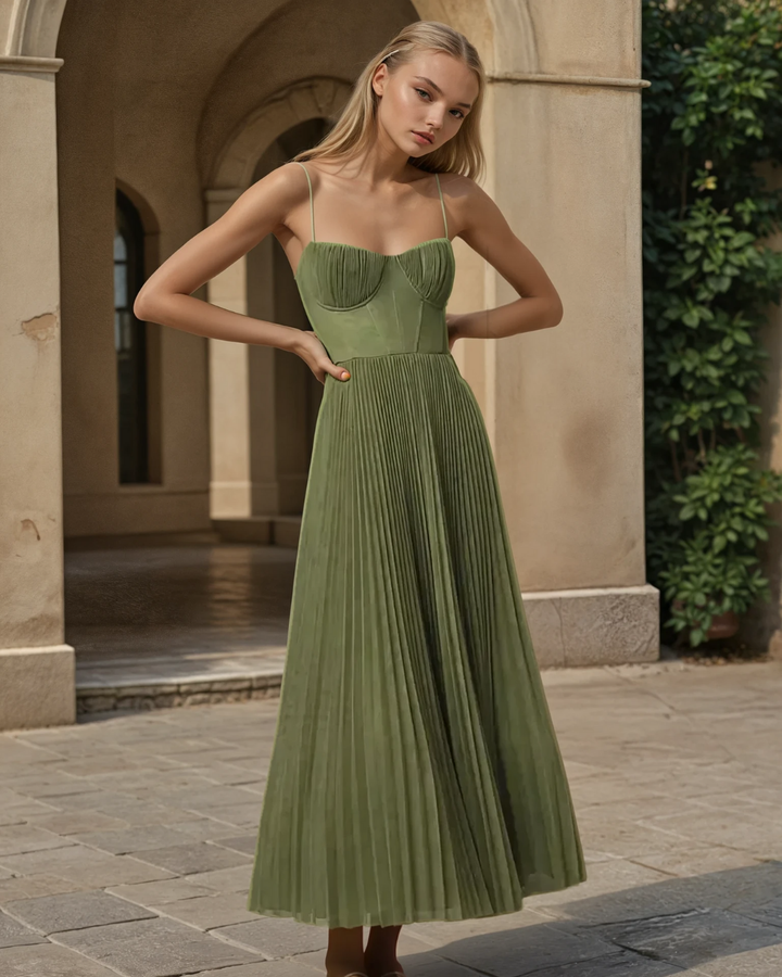Sommer | Structured Bustier Midi Dress