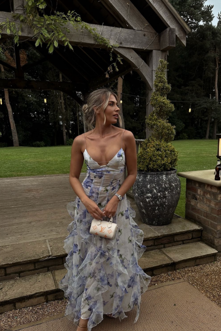 Carmen | Floral Luxe Maxi Dress