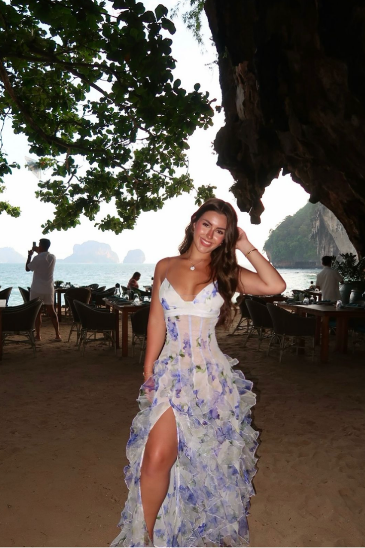 Carmen | Floral Luxe Maxi Dress