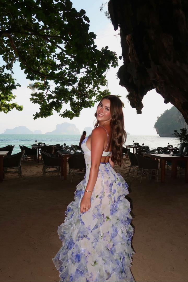 Carmen | Floral Luxe Maxi Dress
